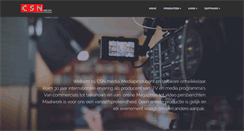 Desktop Screenshot of csnmedia.nl